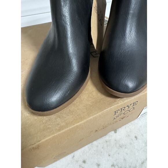Frye Women’s Black Ankle Boots Size 7 M Indiana Black - Picture 11 of 11